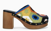 Crochet Izzy-Kaoto Blackmulti Heeled Clog Robin outique