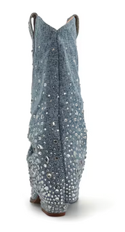 Christos Denim Boot by Azelea Wang - Robin Boutique