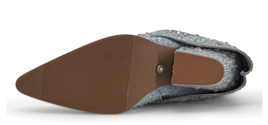 Christos Denim Boot by Azelea Wang - Robin Boutique
