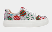 Sidny Ornaments Rhinestones Shoes Side View - Robin Boutique