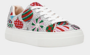 Sidny Ornaments Rhinestones Shoes Side View - Robin Boutique
