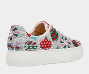 Sidny Ornaments Rhinestones Shoes Side View - Robin Boutique