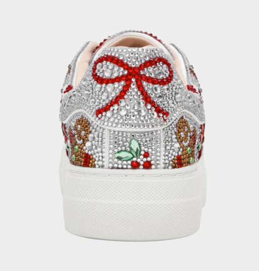 Sidny Holiday Multi Rhinestones Shoes
back view - Robin Boutique