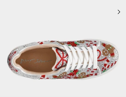 Sidny Holiday Multi Rhinestones Shoes
top view - Robin Boutique
