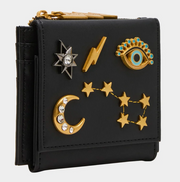 Celestial BiFold Wallet side- Robin Boutique