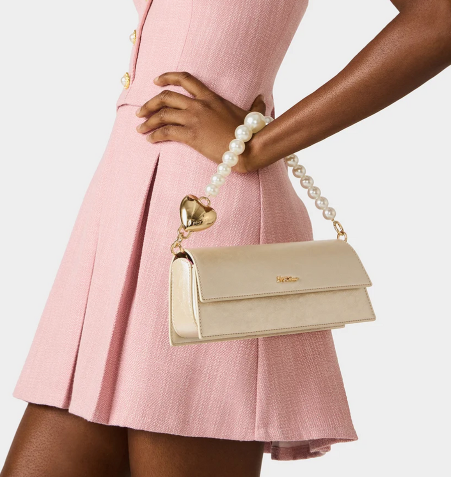 East West Flap Handbag front view - Robin Boutique