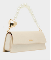 East West Flap Handbag front view - Robin Boutique