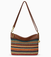 Front View of Lumi Crossbody Crochet Handbag - Robin Boutique