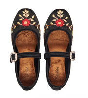 Paradise Black Mary Jane by Fuchsia Shoes -Robin Boutique