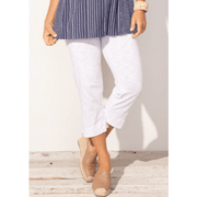Cotton Slub Pocket Capri by Escape
