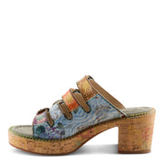 L'Artiste Teetimer Leather Sandal Slides Robin Boutique