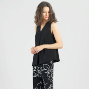 Asymmetrical Tunic Tank by Clara Sun Woo