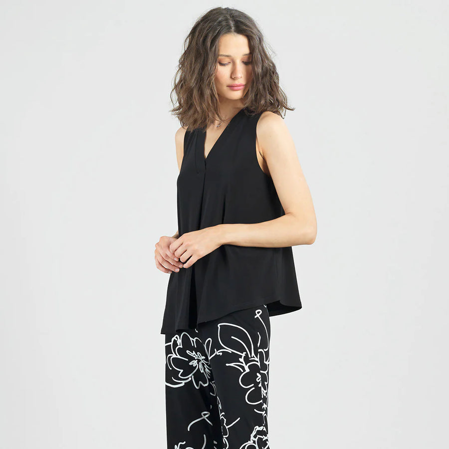 Asymmetrical Tunic Tank by Clara Sun Woo