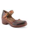 L'Artiste Veesome Shoes in Camel Multi Front View- Robin Boutique