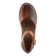L'Artiste Veesome Shoes in Camel Multi Top View- Robin Boutique