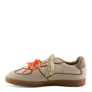 Patrizia Vesara Sneakers in Bone side view - Robin Boutique