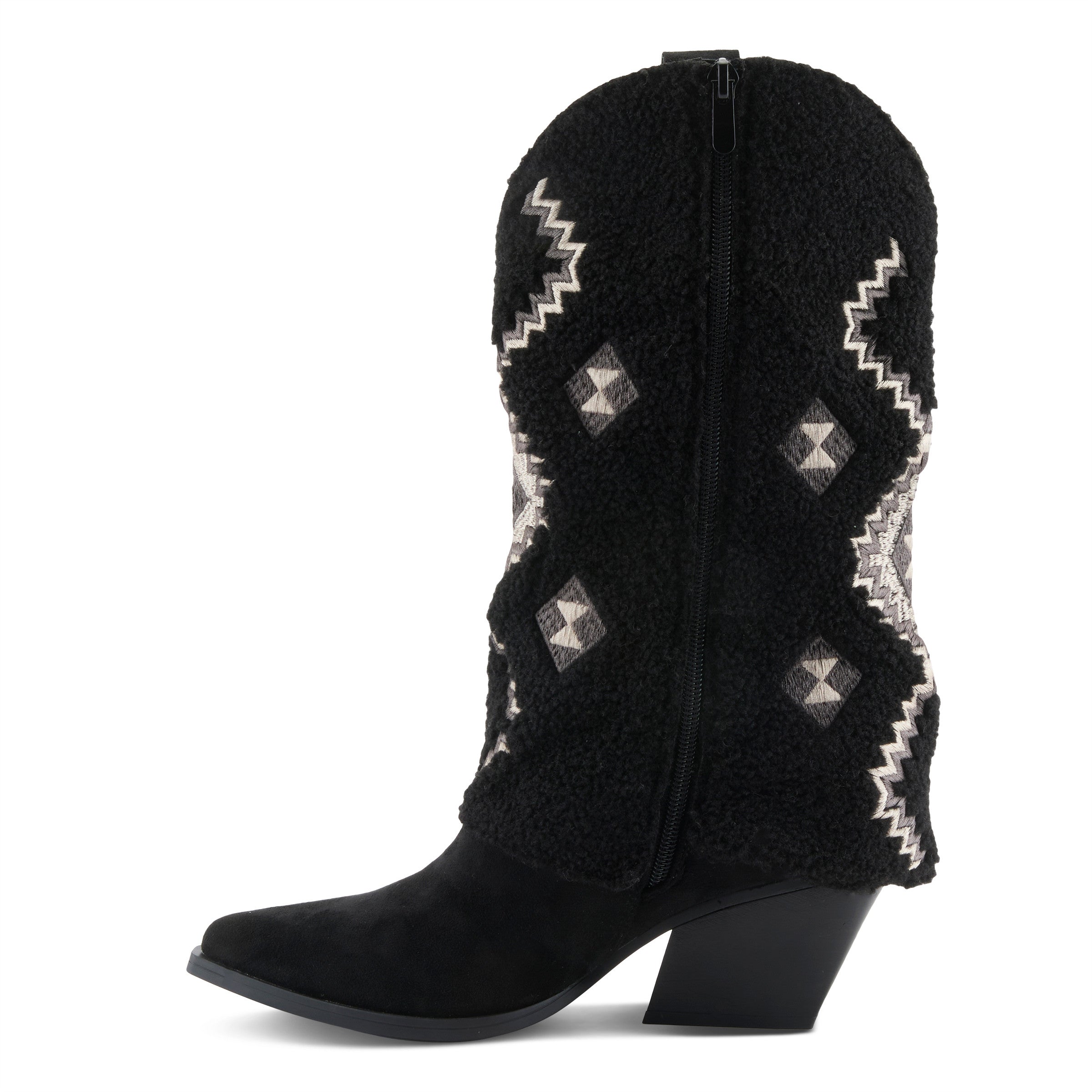 Patrizia Westee Boots in Black Side View - Robin Boutique