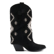 Patrizia Westee Boots in Black Side View - Robin Boutique