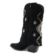 Patrizia Westee Boots in Black Side View - Robin Boutique
