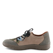 Side view of Grey Zaffi Shoes by Spring Step - Robin Boutique