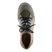 Top view of grey Zaffi Shoes by Spring Step - Robin Boutique