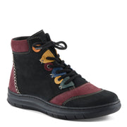 Side view of Black Zellina Boots By Spring Step - Robin Boutique