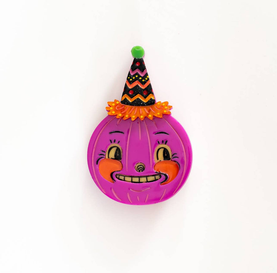 Jackie Plum Brooch by Johanna Parker x Lipstick & Chrome Robin Boutique