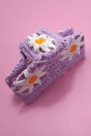 JUMBO HANDMADE CROCHET FLORAL HAIR CLAW CLIPS Robin Boutique