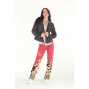 Zen Pant Crane Print by Paparazzi Robin Boutique