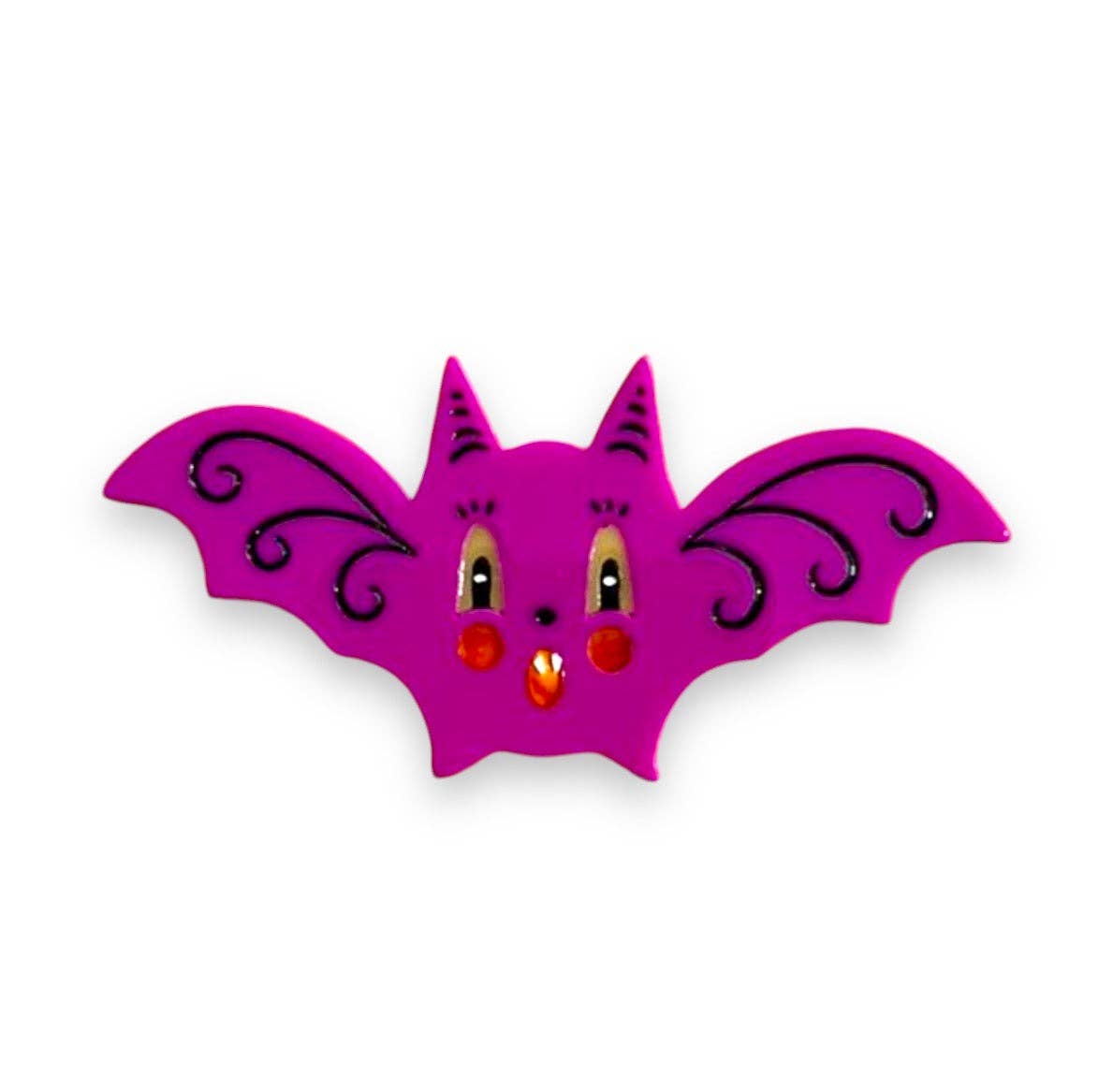 Gothic Glam Bat Scatter Pin by Johanna Parker x Lipstick & Chrome - PLUM Robin Boutique