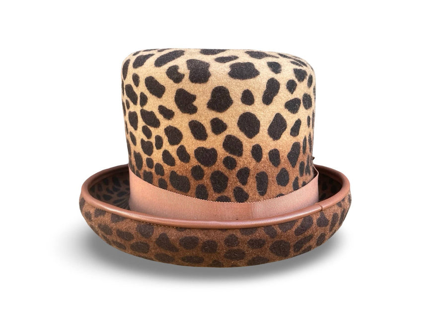 Leopard Diablo - Handmade Top Hat - Robin Boutique
