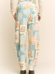 Floral Patchwork Joggers by Davi & Dani