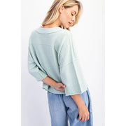 Goldie Oversized Sweater Top by Cotierra