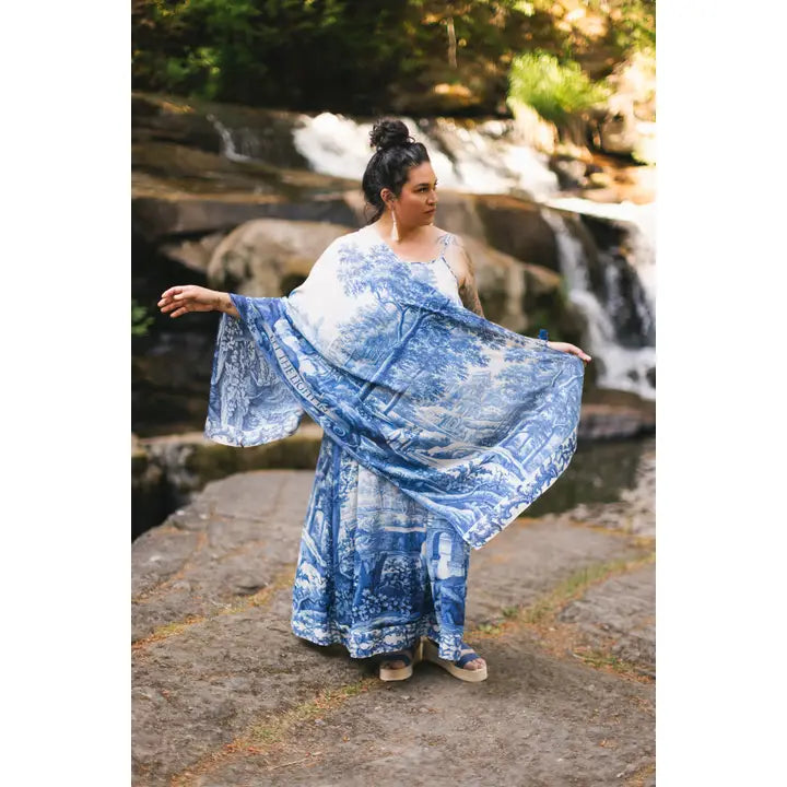 Let The Light In Bohemian Scarf by Market of Stars Robin Boutique