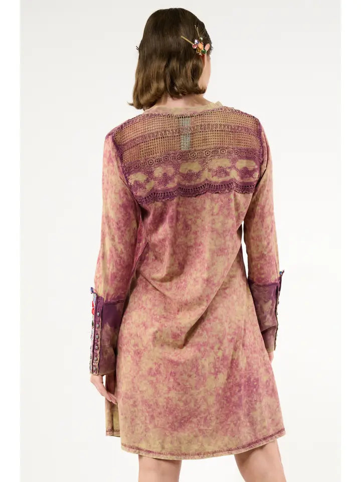 Under The Moon Light Tunic by Aratta