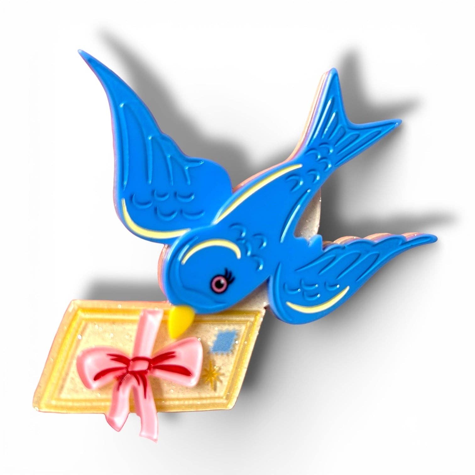 Flight of Fancy Brooch by 50's Vintage Dame x Lipstick & Chrome Robin Boutique