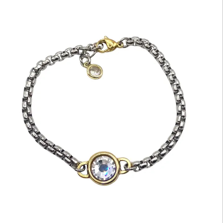 Two Tone Luxe Bracelet