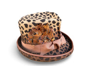 Leopard Diablo - Handmade Top Hat - Robin Boutique