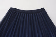 Ombre and Glitter Mesh Skirt by EllyNDale