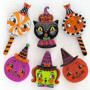 Black Cat & Kinny Brooch Johanna Parker x Lipstick & Chrome Robin Boutique