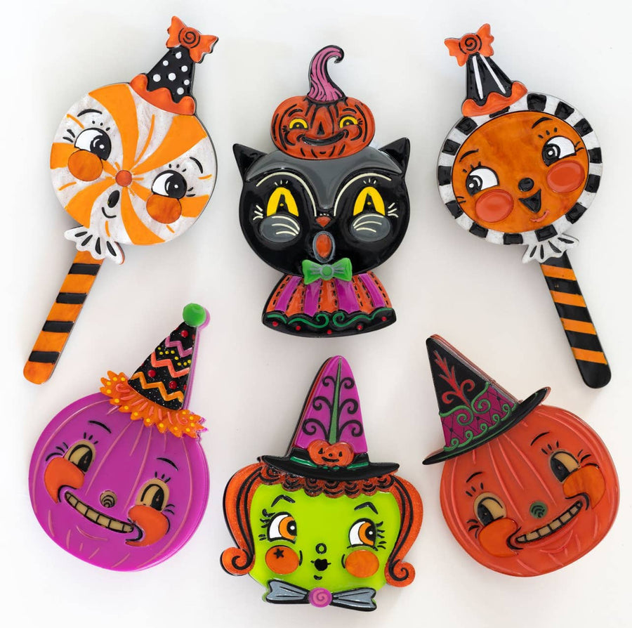 Hocus Pocus Brooch by Johanna Parker x Lipstick & Chrome Robin Boutique