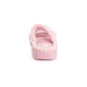 MUK LUKS Women's Ribbed Terry Slide Comfort Contour Slipper