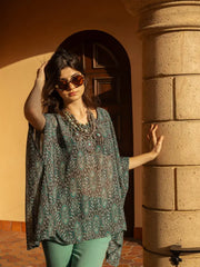 Squash Blossom Scarf Top