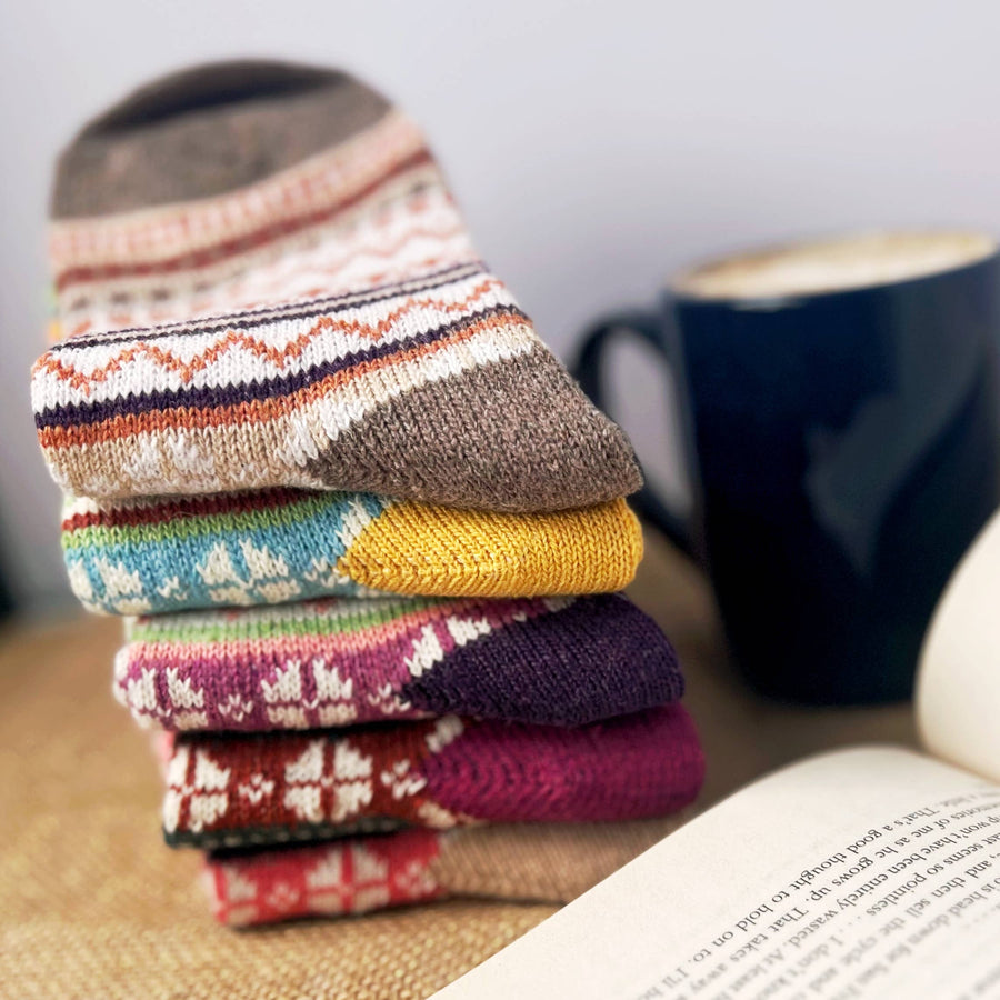 Eisley Retro Chevron Socks Robin Boutique