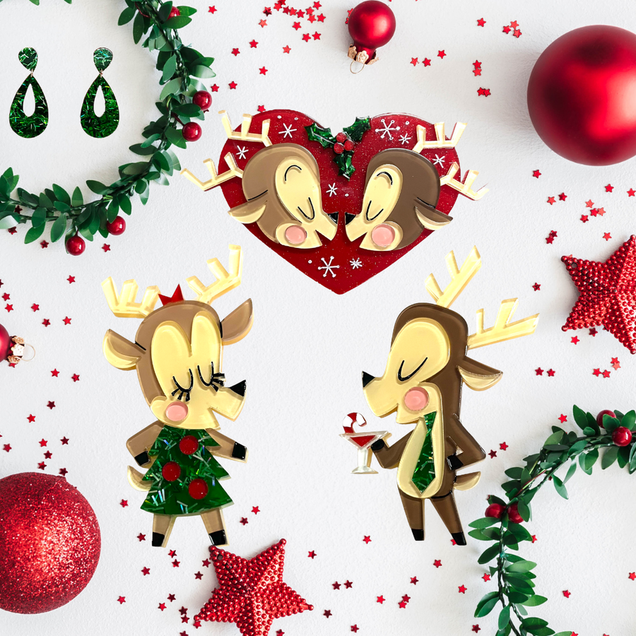 Cupid Brooch by Asia Ellington x Lipstick & Chrome Robin Boutique