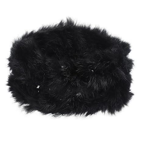 Rabbit Fur Headband - Robin Boutique-Boutique 