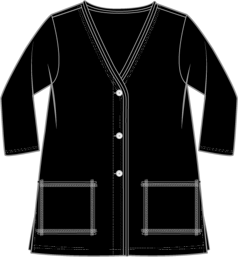 Cotton Roll Front Cardigan by Escape