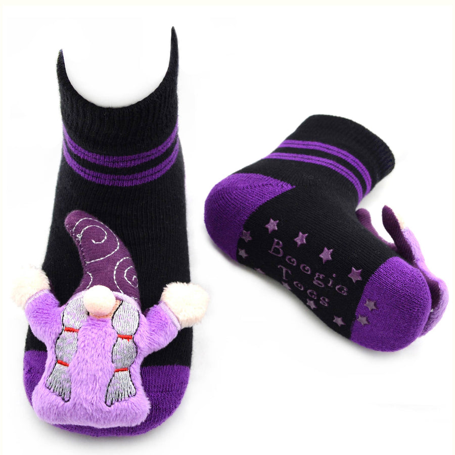 Witch Halloween Boogie Toes Rattle Socks