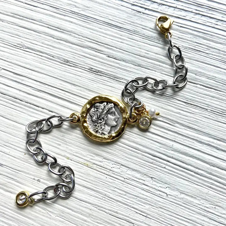 Ancient Coin Bracelet