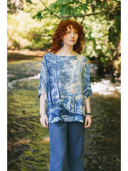 Let The Light In Tee Luxe Bamboo Tunic Shirt by Market of Stars